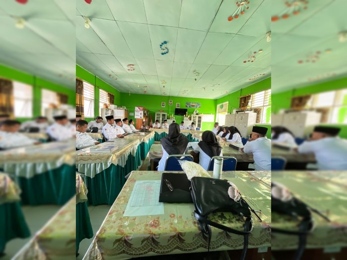 Pasca Libur Lebaran, Kantor Kemenag Lakukan Monitoring Hari Pertama Masuk Sekolah di MIN 3 Kerinci