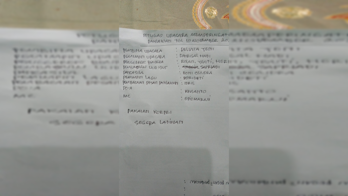 Keputusan Ditetapkan! Kepala MIN 3 Kerinci Tunjuk Guru dan Siswa Sebagai Petugas Upacara Hari Pahlawan 2025