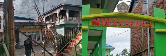 Wajah Baru MIN 3 Kerinci: Gerbang Megah Simbol Semangat Perubahan dan Kemajuan Madrasah