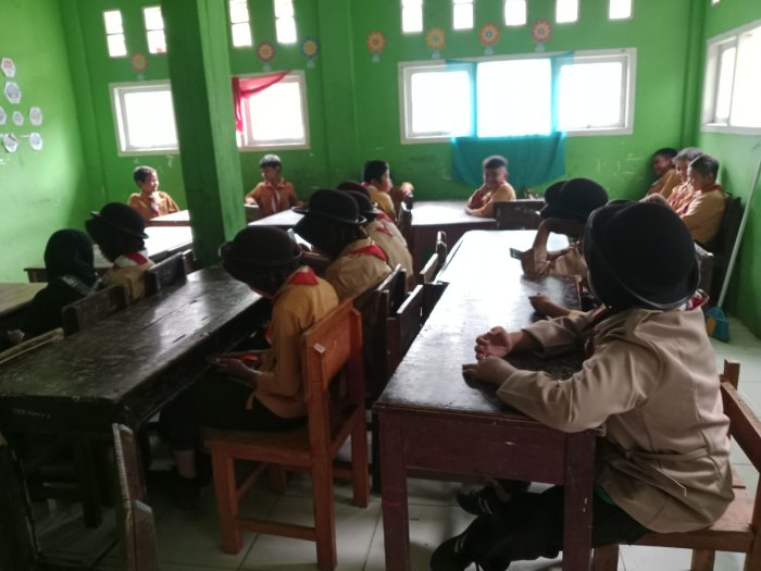 Semangat Tunas Kelapa Kegiatan Pramuka Ramaikan Sabtu Sore di MIN 3 Kerinci