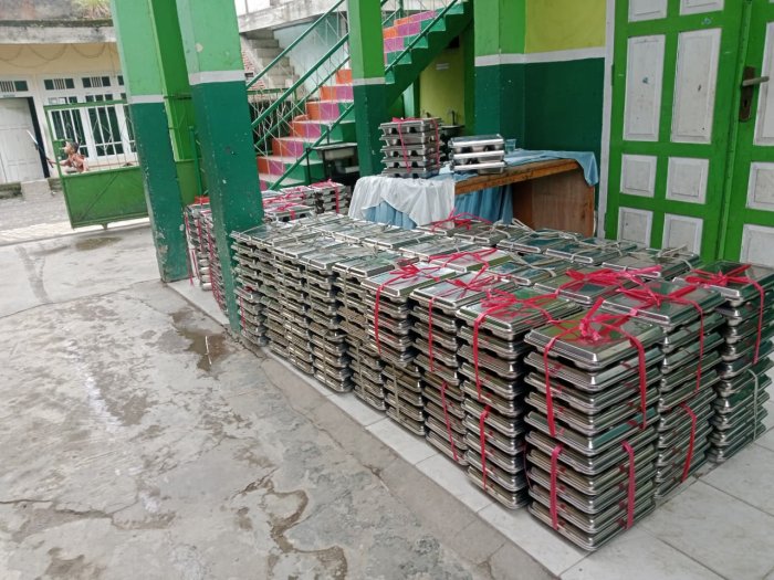 Setelah Sukses Dibagikan, MIN 3 Kerinci Menanti Penjemputan Wadah MBG dari Tim MBG